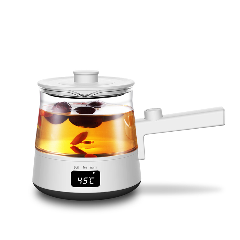 2020年新產品0.5升電熱水壺咖啡壺多功能玻璃茶壺燒水壺